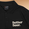 Better Beer Polo Shirt - Black