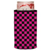 Stubbyz Pink Checkerboard Stubby Cooler