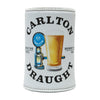 Carlton Draught Heritage Can Stubby Cooler White