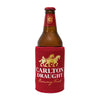 Carlton Draught Stubby Cooler Red